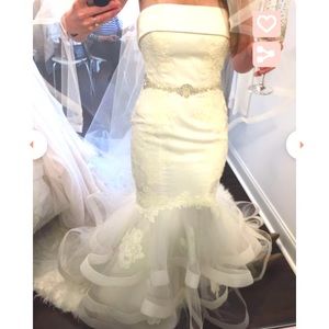 Anne Barge Paris NEW never altered wedding dress